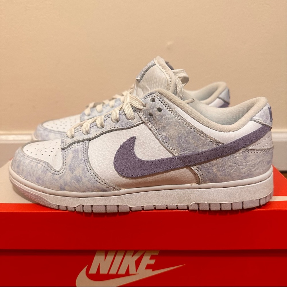 Nike W Dunk Low OG Purple Pulse Womens 8 / Mens 6.5 White Violet DM9467-500 - Picture 2 of 13